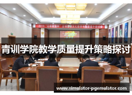 青训学院教学质量提升策略探讨