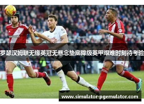 罗瑟汉姆联无缘英冠无悬念垫底降级英甲艰难时刻待考验